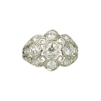 Platinum and Diamond Edwardian Beauty