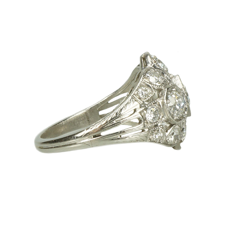 Platinum and Diamond Edwardian Beauty