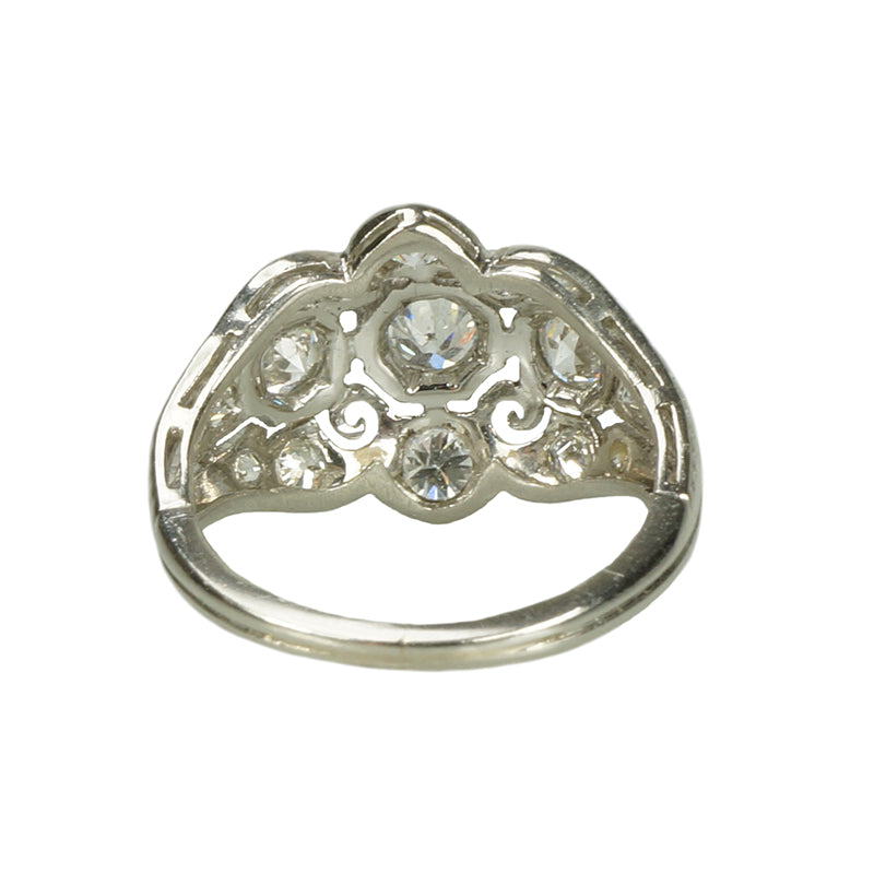 Platinum and Diamond Edwardian Beauty