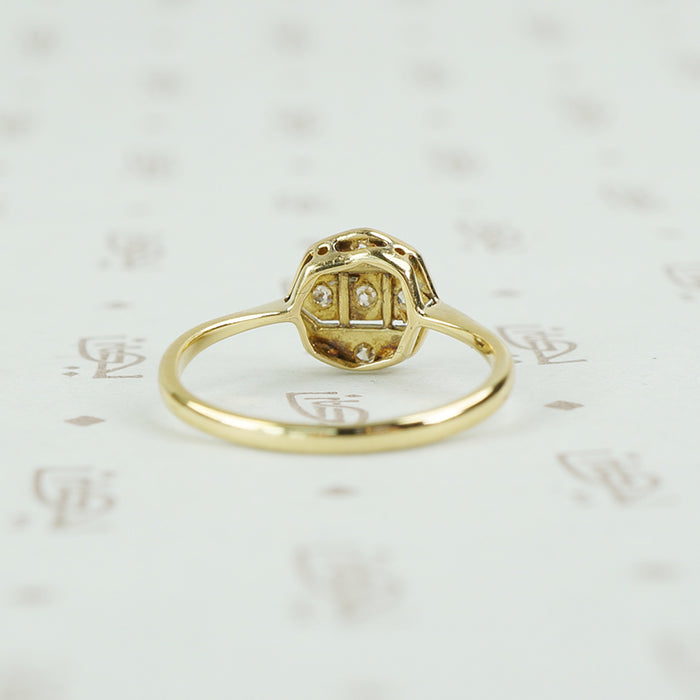 back view of edwardian ring