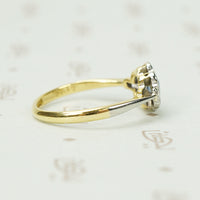 Sapphire and Diamond Vintage Ring