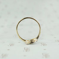 side view edwardian ring