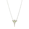 Edwardian Platinum and Diamond Foliate Necklace