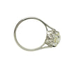 Platinum Edwardian Solitaire Engagement Ring - Gem Set Love