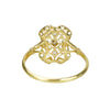 Lacy Platinum Beauty with Rose Cut Diamonds - Gem Set Love