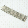 830 silver egyptian revival bracelet back view