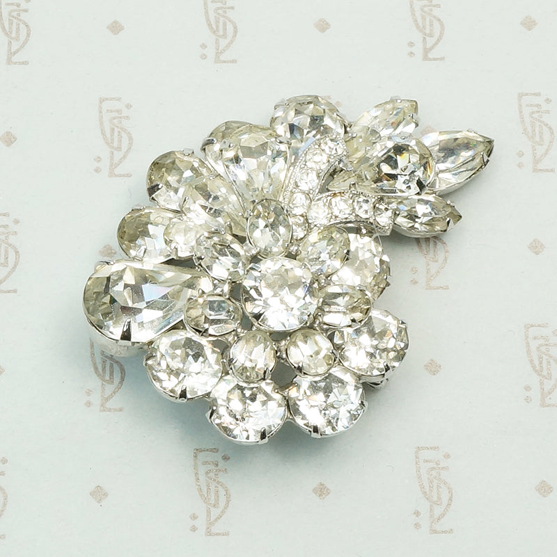 signed Eisenberg brooch circa 1940-50