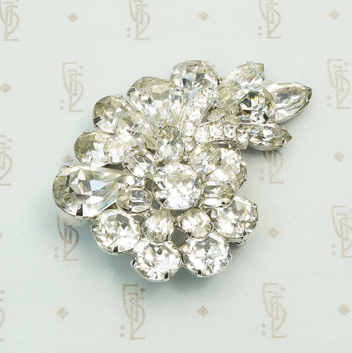 signed Eisenberg brooch circa 1940-50