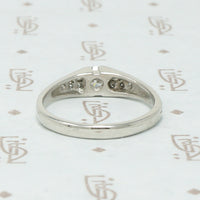 The Perfect 50's Pavé Diamond Engagement Ring