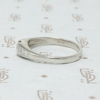 The Perfect 50's Pavé Diamond Engagement Ring