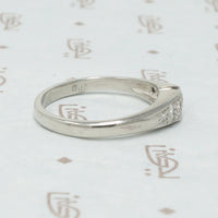 The Perfect 50's Pavé Diamond Engagement Ring