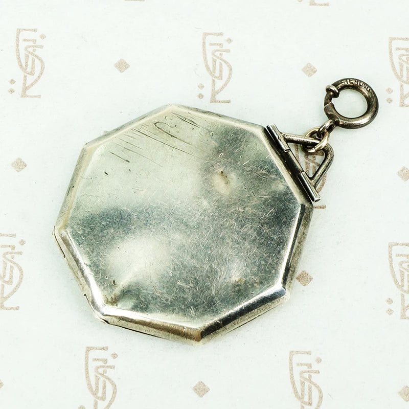 Vintage Engraved Sterling Locket