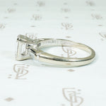 Elegant Emerald Cut Diamond Vintage Engagement Ring