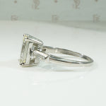 1940's Emerald Cut Diamond Engagement Ring