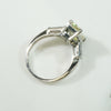 1940's Emerald Cut Diamond Engagement Ring