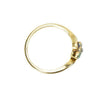 Edwardian 15ct Yellow Gold Emerald and Diamond Ring