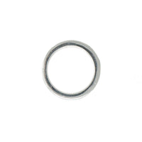 emerald plainum eternity band side view