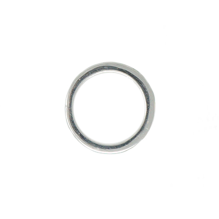 emerald plainum eternity band side view