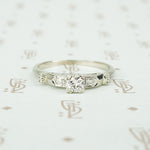 .22ct diamond engagement ring in 14k white gold