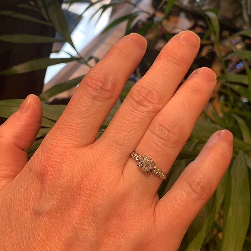 Best OEC Diamond Platinum Engagement Ring