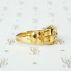 English Star Set Diamond Band