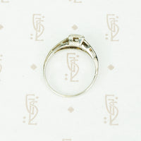 Practical and Pretty Vintage 1930's Engagement Ring