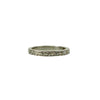 Vintage Hand Engraved Diamond Band