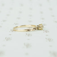 Old European Cut Diamond Solitaire c1910
