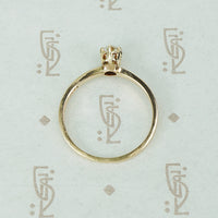 Old European Cut Diamond Solitaire c1910