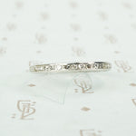 platinum eternity diamond band dated 8-22-36
