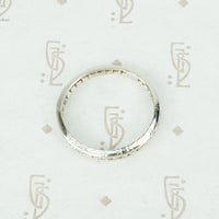 Vintage 1930's Platinum and Diamond Eternity Band