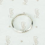 Vintage 1930's Platinum and Diamond Eternity Band