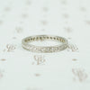 1920's platinum diamond eternity band