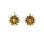 Etruscan Revival 22k Gold Earrings