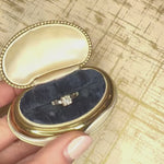 Vintage 1930's White Gold Diamond Ring