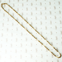 Victorian Paper Clip and Twisted Link 9ct Chain