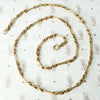 Victorian Paper Clip and Twisted Link 9ct Chain