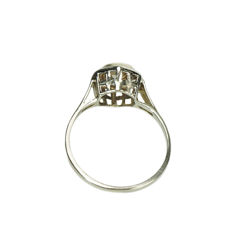 Simply Beautiful Fancy Light Brown OMC Diamond Solitaire - Gem Set Love