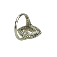 Edwardian Platinum and Old Mine Diamonds Ring