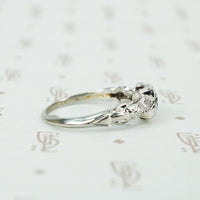Lovely Diamond Engagement Ring Circa 1936