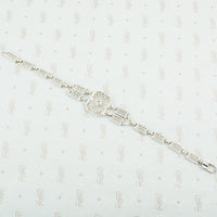 Beautiful Art Deco Camphor Glass Bracelet
