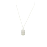 Stunning Filigree and Caphor Glass Pendant circa 1920