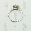The Lotus Flower Filigree Engagement Ring