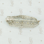 Lacy Filigree Diamond Pendant
