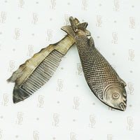 Antique Silver Fish Pendant