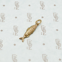 9ct fish charm