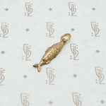 9ct fish charm