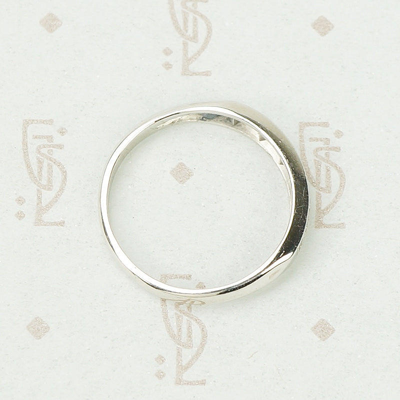 Vintage Platinum Diamond Band