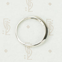 Vintage Platinum Diamond Band
