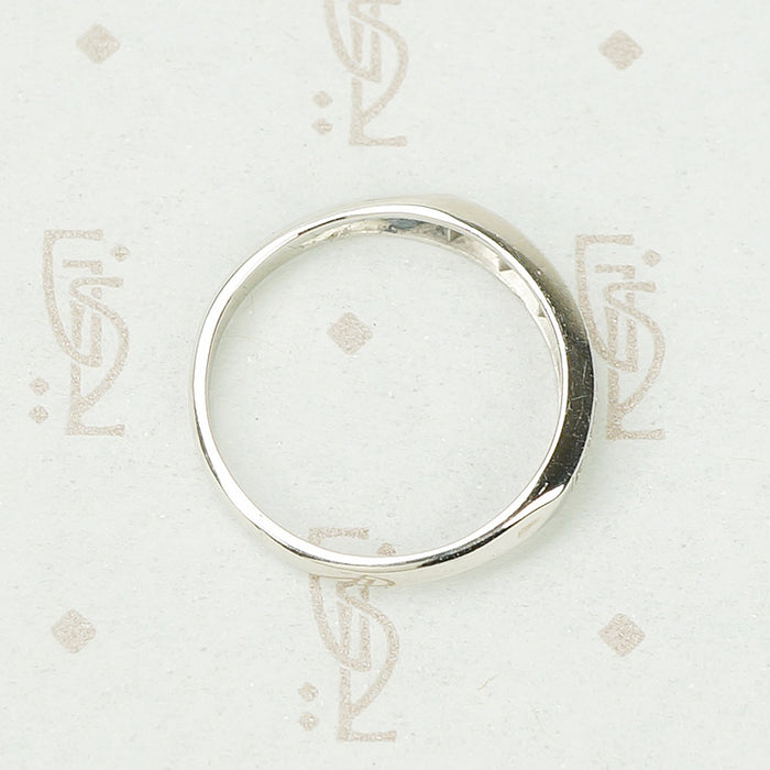 Vintage Platinum Diamond Band